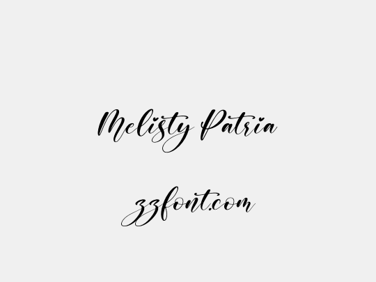 Melisty Patria