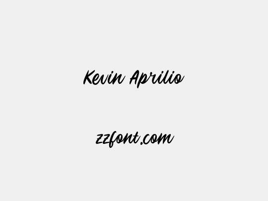 Kevin Aprilio