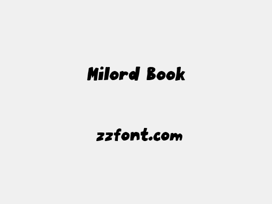 Milord Book