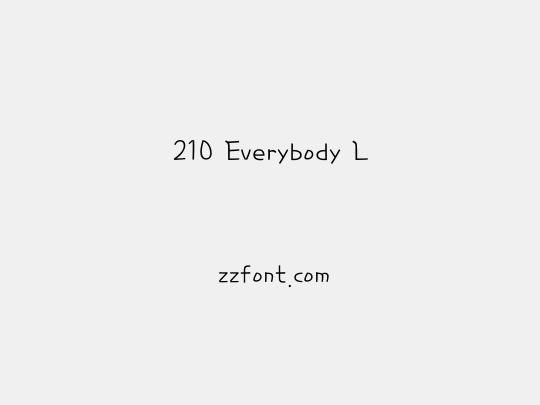 210 Everybody L