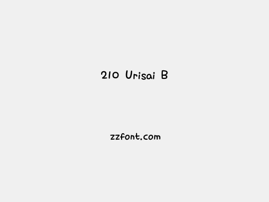 210 Urisai B