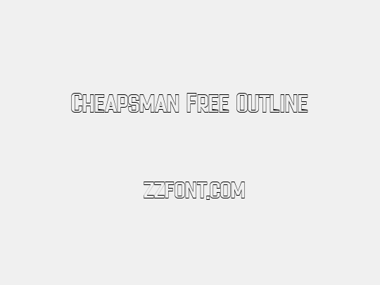 Cheapsman Free Outline