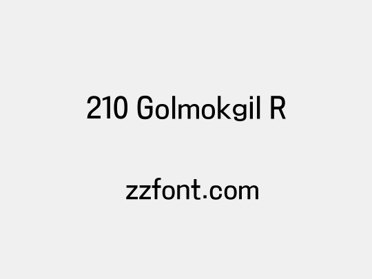 210 Golmokgil R