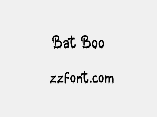 Bat Boo