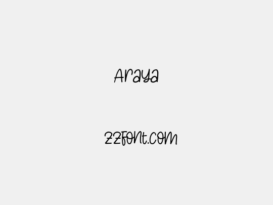 Araya