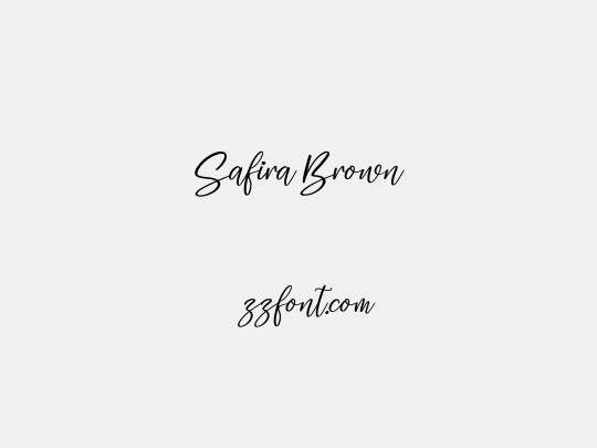 Safira Brown