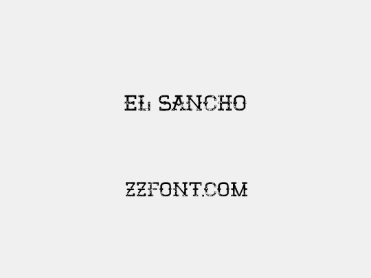 El Sancho