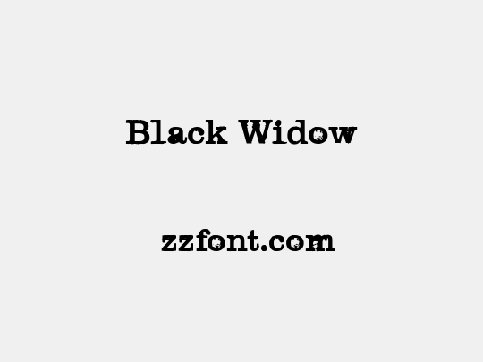 Black Widow