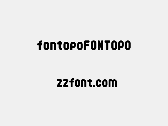 fontopoFONTOPO