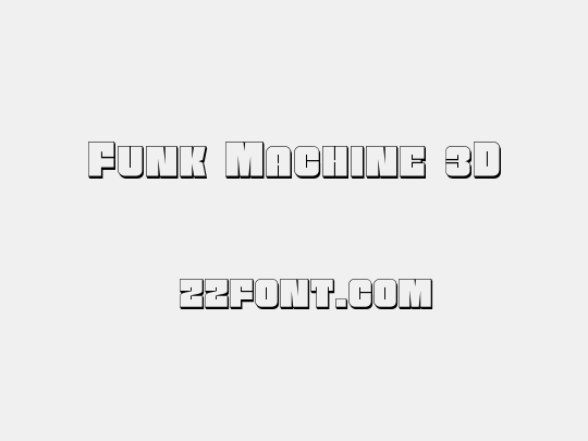 Funk Machine 3D