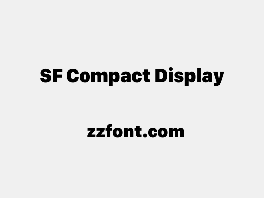 SF Compact Display