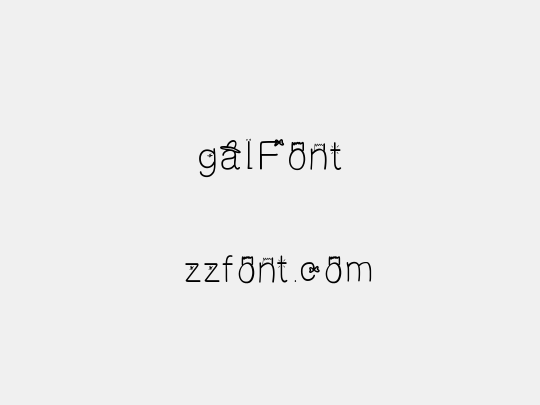 galFont