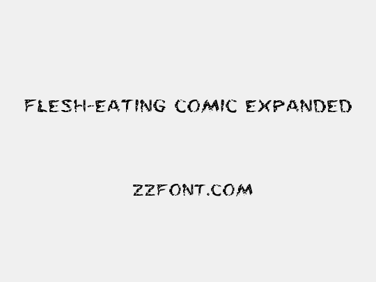 Flesh-Eating Comic Expanded