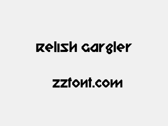 Relish Gargler