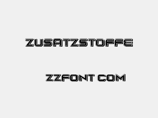 Zusatzstoffe