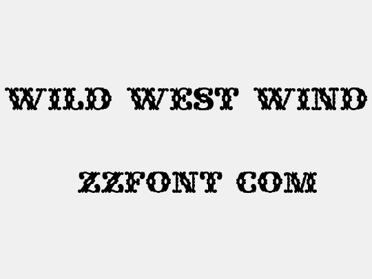 Wild West Wind