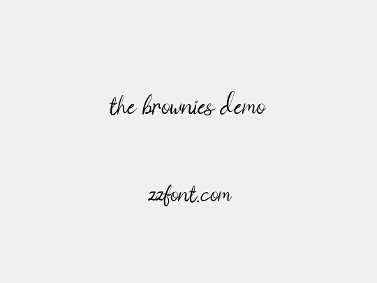 the brownies demo