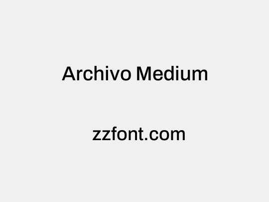 Archivo Medium