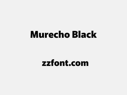 Murecho Black