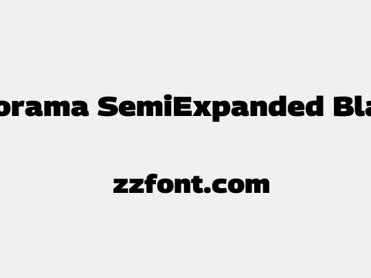 Georama SemiExpanded Black