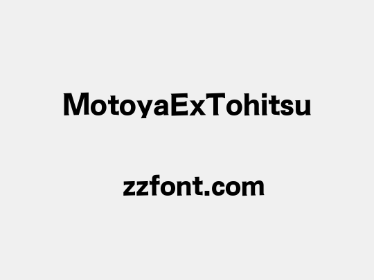 MotoyaExTohitsu