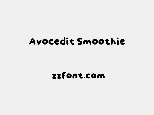 Avocedit Smoothie