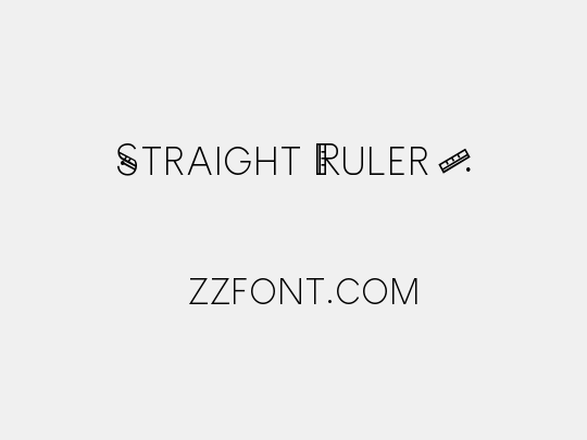 Straight Ruler~