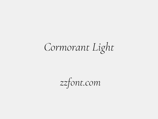 Cormorant Light