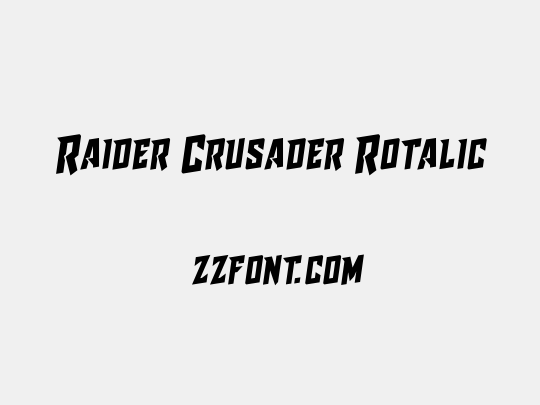 Raider Crusader Rotalic