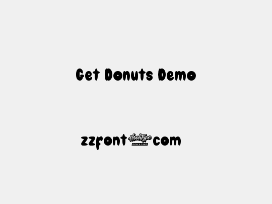 Get Donuts Demo