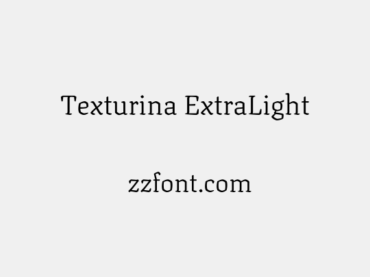 Texturina ExtraLight