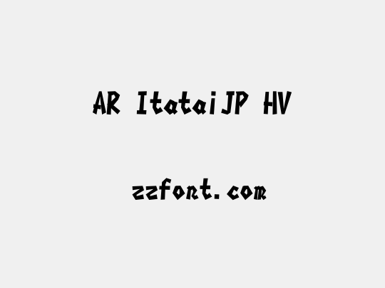 AR ItataiJP HV