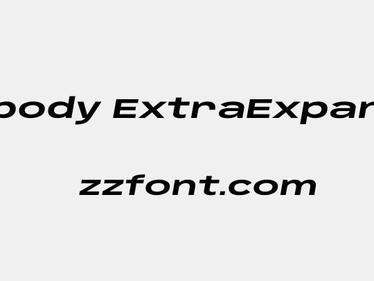 Anybody ExtraExpanded