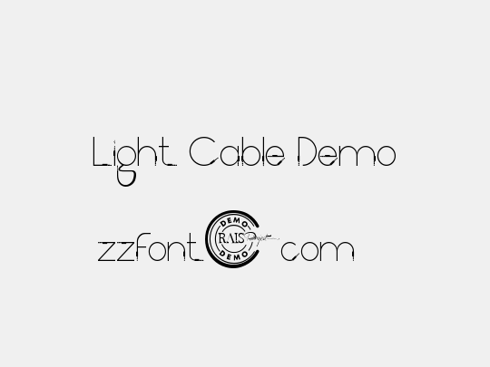 Light Cable Demo