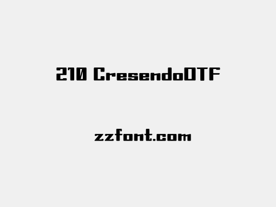 210 CresendoOTF