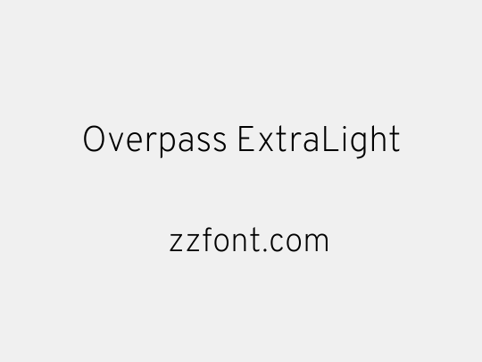 Overpass ExtraLight