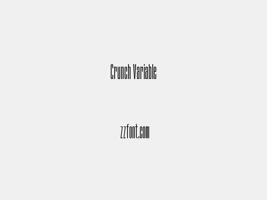 Crunch Variable