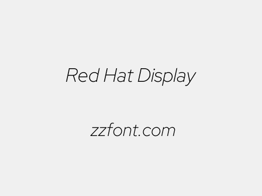 Red Hat Display