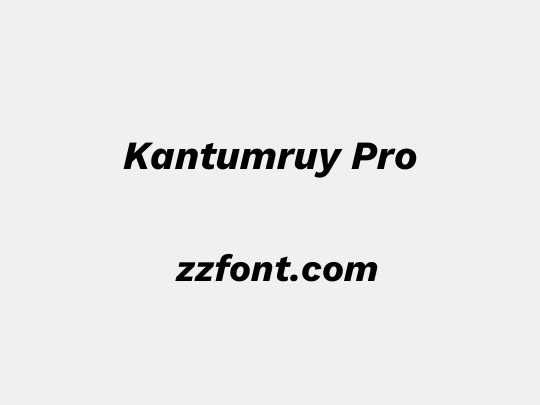 Kantumruy Pro