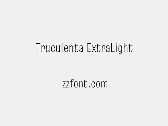 Truculenta ExtraLight