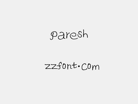 Paresh