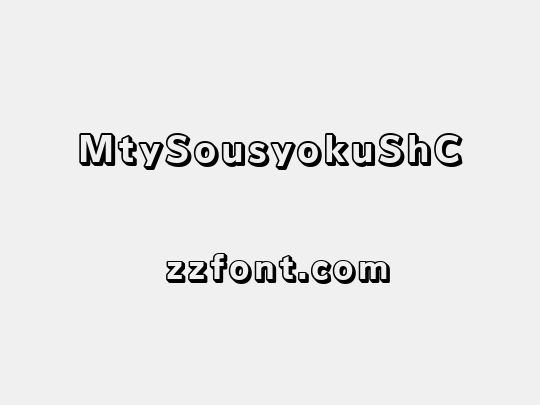 MtySousyokuShC