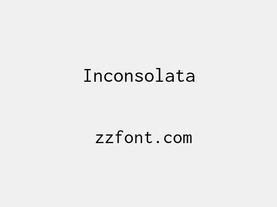 Inconsolata