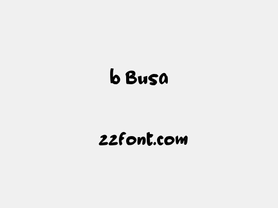 b Busa