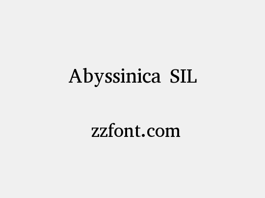 Abyssinica SIL