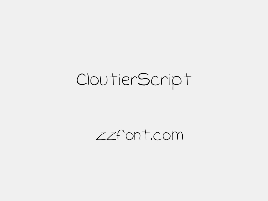 CloutierScript