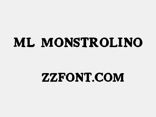 ML monstrolino