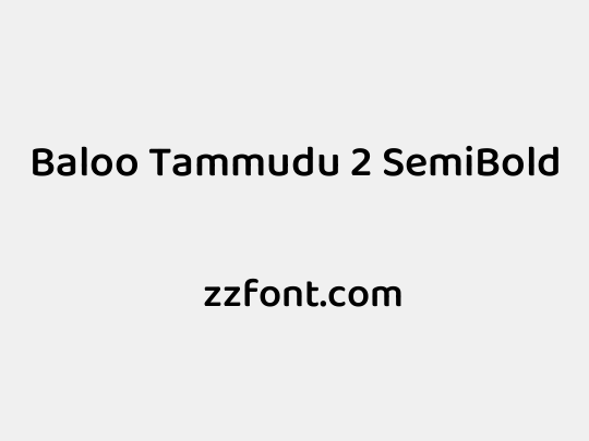 Baloo Tammudu 2 SemiBold