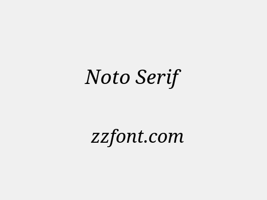 Noto Serif