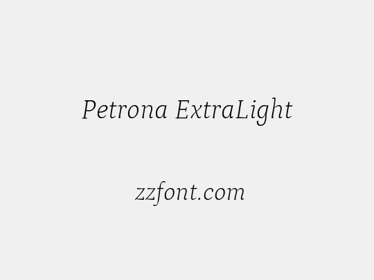 Petrona ExtraLight